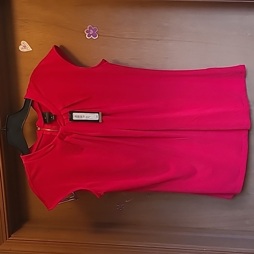 Brand new Worthington blouse size medium in red
